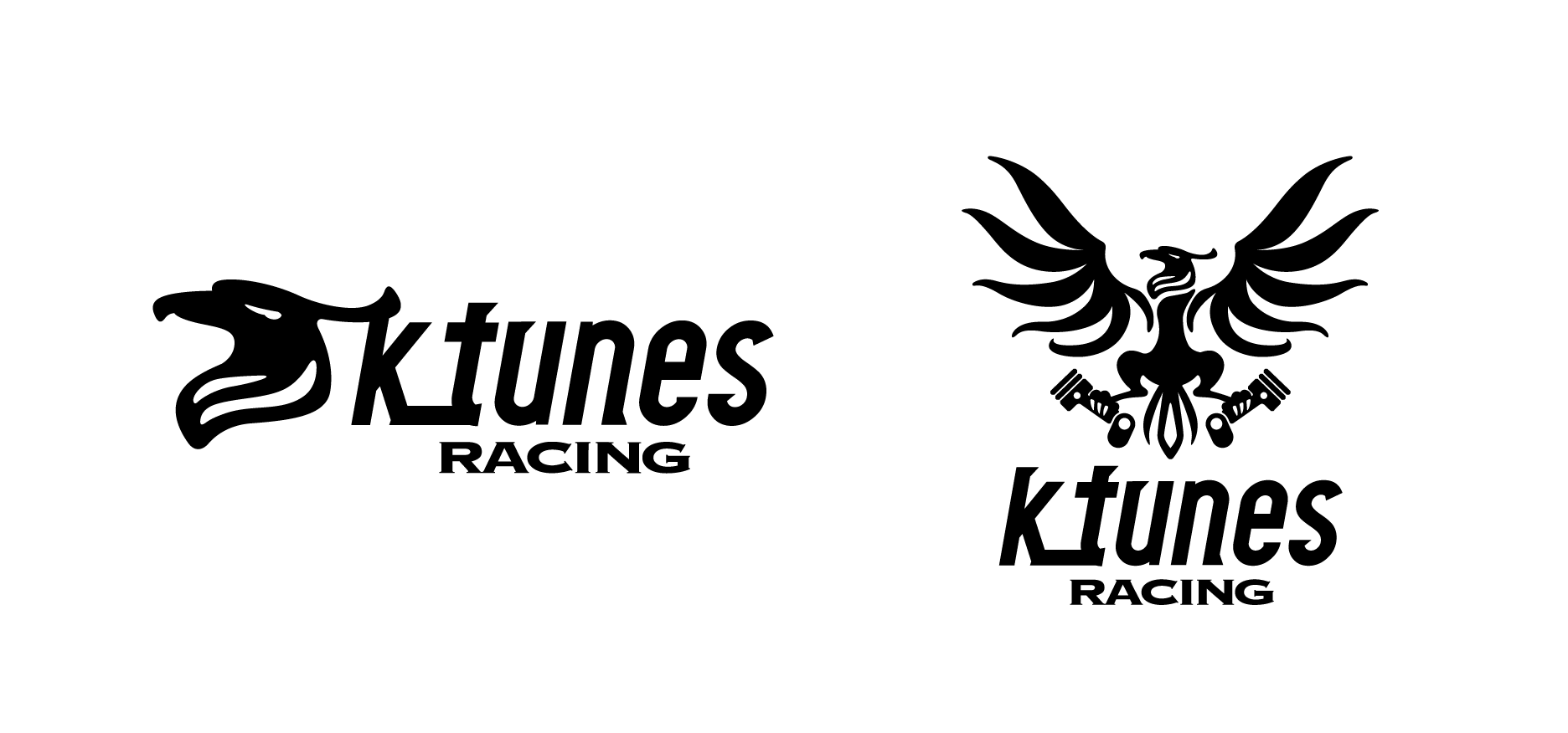 K-tunes RACINGの2種類のロゴ画像